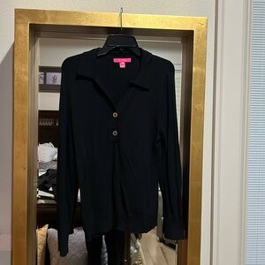 Black Lilly Pulitzer sweater